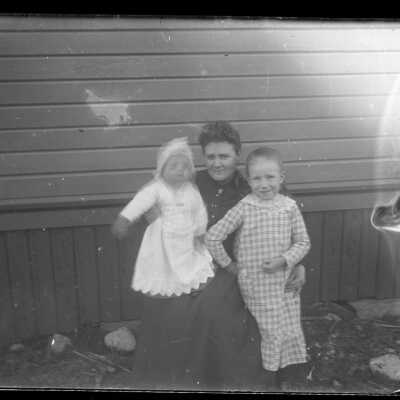 Negative, Glass-plate