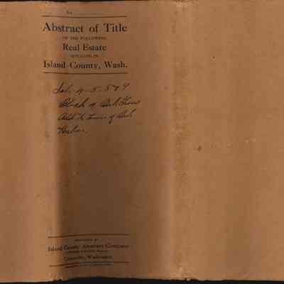 Abstract of Title - Oak Grove