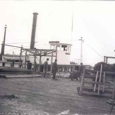 Steamer Fairhaven at Coupeville Wharf