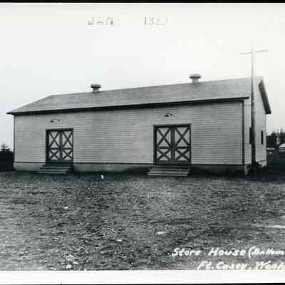 Storehouse (Balloon Hanger) at Fort Casey