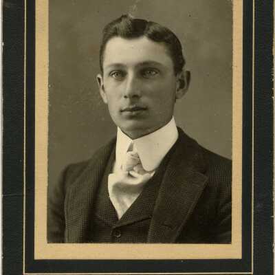 Photograph, Elmer Taylor, brother of Effie Taylor Gillespie. Acc. # 2019.024.033