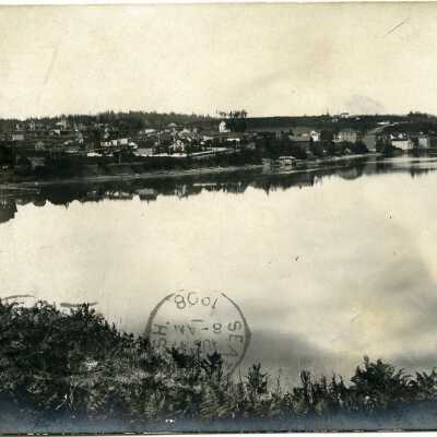 Coupeville Looking West postcard