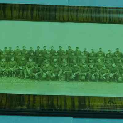 Company f, 161st Infantry Framed Photo