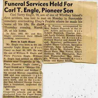Carl T. Engle Obituary
