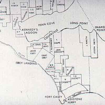 Map of Whidbey Island