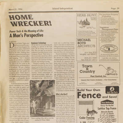 Island Independent - March 31, 1994