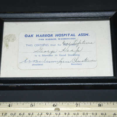 Certificate, Membership