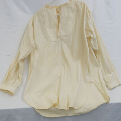 1860-1870 Man's Stiff Front Shirt, "Monarch Shirt"