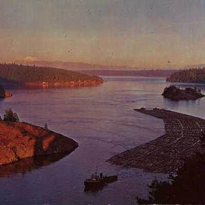 Deception Pass Postcard