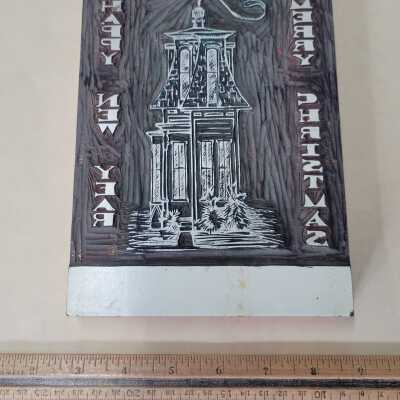 Carved Linoleum Block
