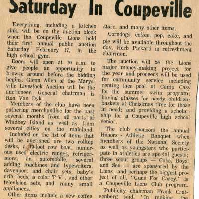 Newspaper - Lions Club