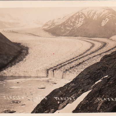 Nunatak Glacier near Yakutat Alaska