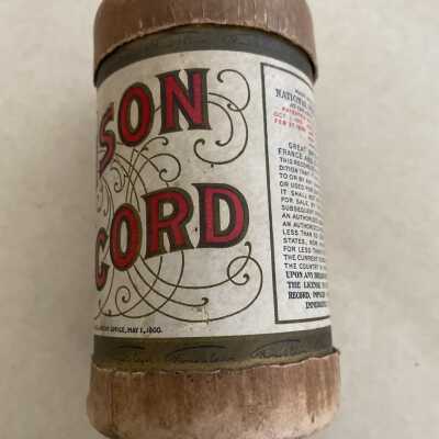 Edison Cylinder Record - You’ll have to wait til my ship comes in