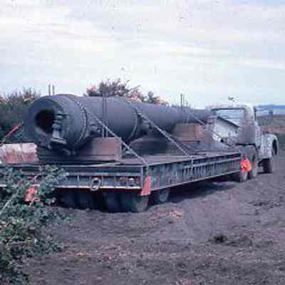 Gun on Flatbed