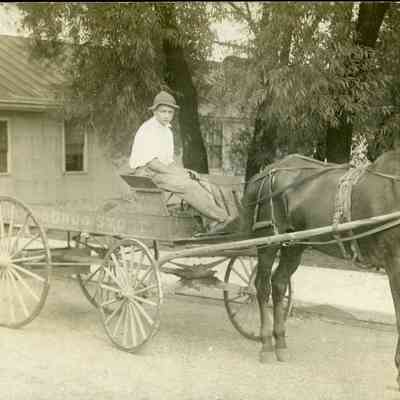 Island Drug Store Wagon