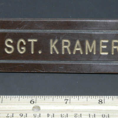 Nameplate