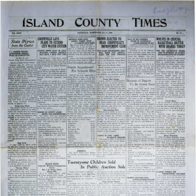 Island County Times - Jan 31, 1930.