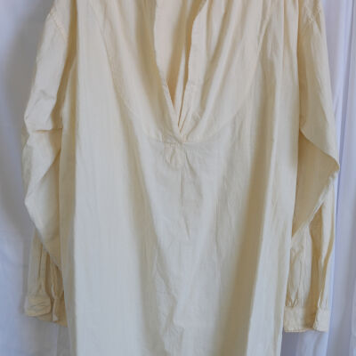 1860-1870, Man's stiff front shirt, "The Garfield"