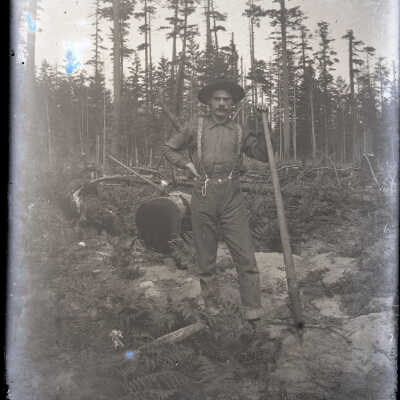 Negative, Glass-plate