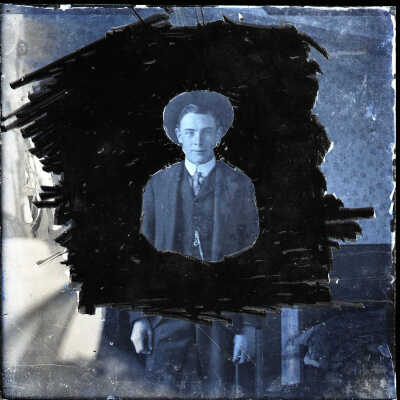 Negative, Glass-plate