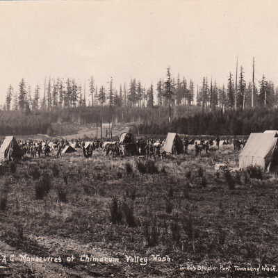 CAC Manoeuvres at Chimacum Valley No 609: Origsize: 3.5x5.5; Origformat: Print-Photographic