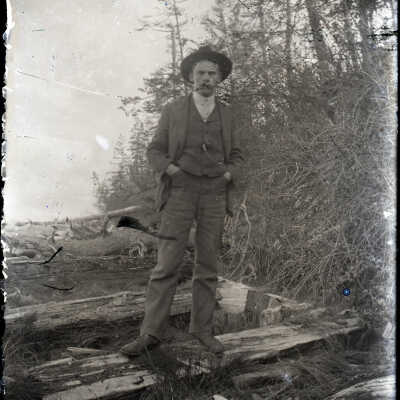 Negative, Glass-plate