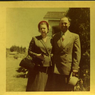 Joann's parents: May 1952