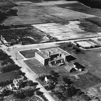 Coupeville High School -aerial