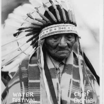 Chief Snakelum Postcard