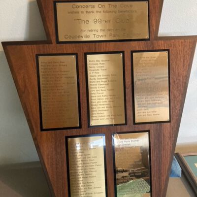 The 99er Club Plaque