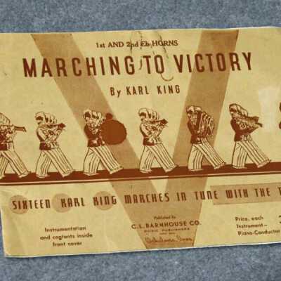 Marching to Victory 1st and 2nd Eflat horns