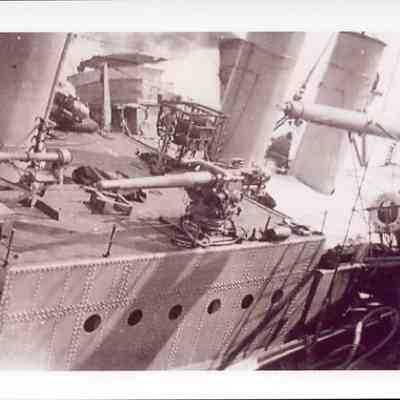 Destroyer "Zeilin" at Fort Casey