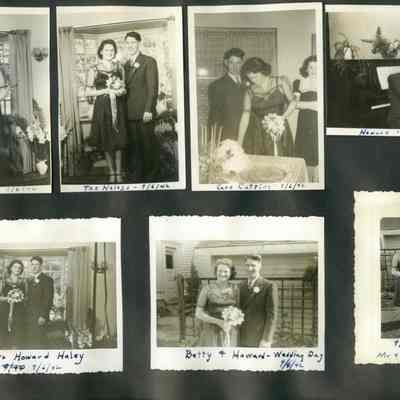 Betty Izett marries Howard Haley -1942