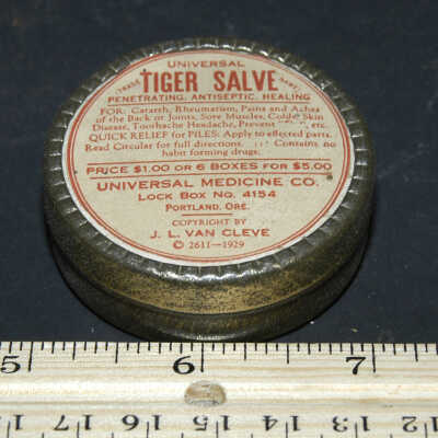 Tin, Medicine