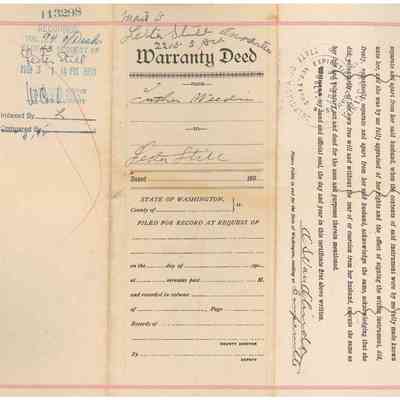 Warranty Deed - Luther Weedin to Lester Still