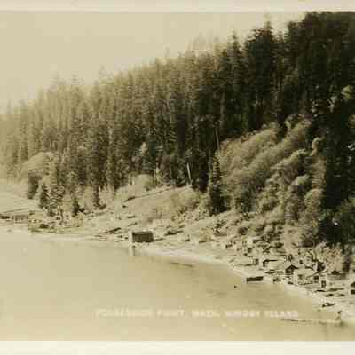 Possession Point postcard