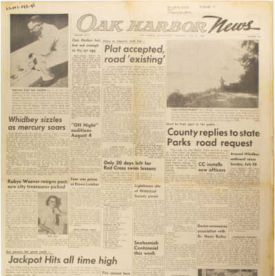 Oak Harbor News July 23, 1959.
