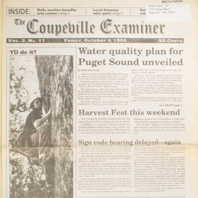 Coupeville Examiner, October 4, 1996