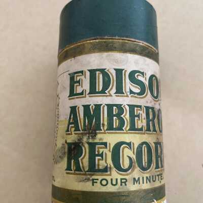 Edison Cylinder Record - Here Meet Ye Winds and Waves