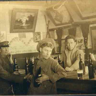 Men in Saloon - Fort Casey