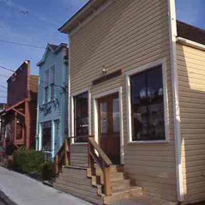 Storefronts on Front Street, Coupeville
