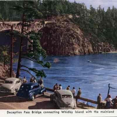 Deception Pass postcard