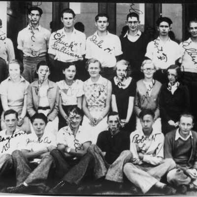 Coupeville High School Class of 1937