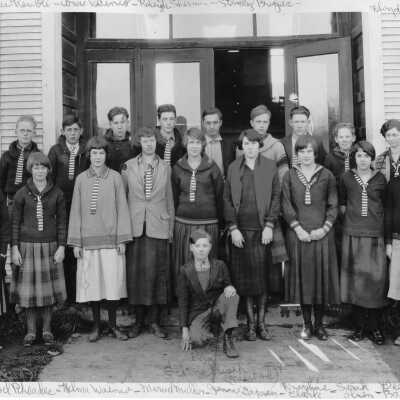 Coupeville HS Class of 1928 - Print, Photographic