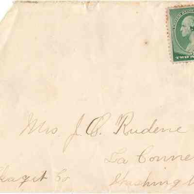 Letter from Nellie Rudene to Momma - October 31, 1889