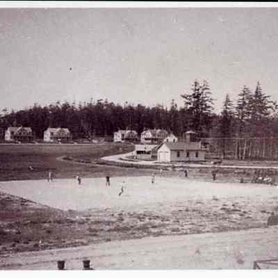 A Game of Baseball at Fort Casey