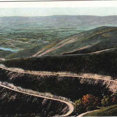 The Loop, Lewiston Hill Highway: Origsize: 3.5x5.5; Origformat: Print-Photographic