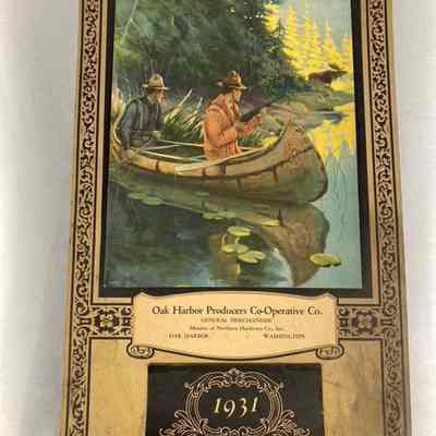 1931 Oak Harbor Producers Co-Op, Inc. Calendar