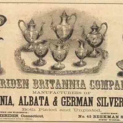 Meriden Brittannia Company Advertisement