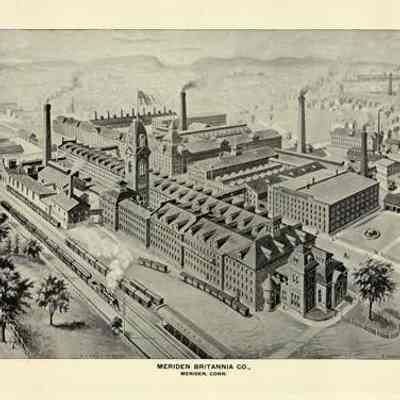 Meriden Britannia Co. factory, Connecticut